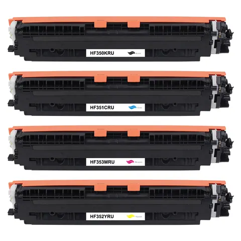 Kompatibel zu HP CF350A / 130A  Toner Spar-Set (4 Stk.)