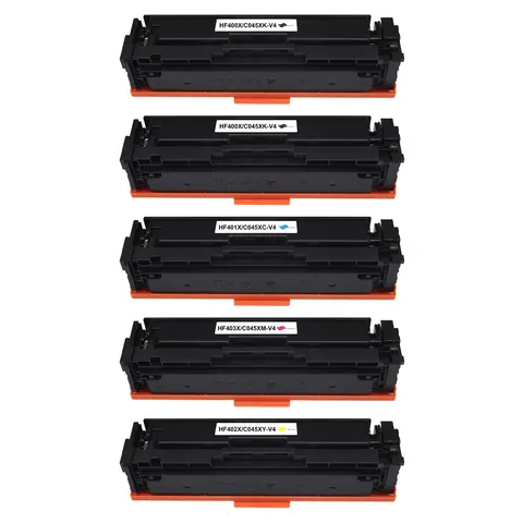 Kompatibel zu HP CF400X/201X - CF400A/201A Toner Spar-Set (5 Stk.)