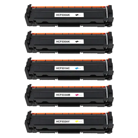 Kompatibel zu HP CF530A / 205A Toner Spar-Set (5 Stk.)