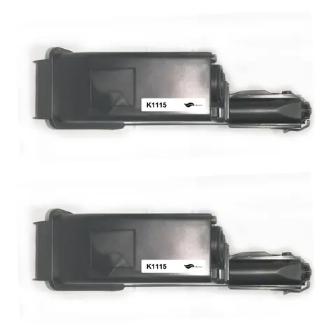 Kompatibel zu Kyocera TK-1115 Toner Black Spar-Set 2 Stk.