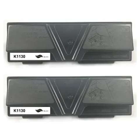 Kompatibel zu Kyocera TK-1130 Toner Black Spar-Set 2 Stk.