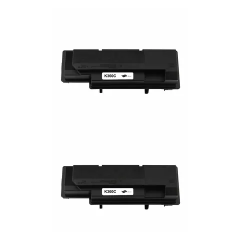 Kompatibel zu Kyocera TK-360 Toner Black Spar-Set 2 Stk.