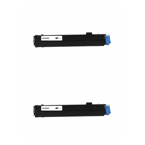 Kompatibel zu OKI-B410 (43979102) Toner Black Spar-Set 2 Stk.
