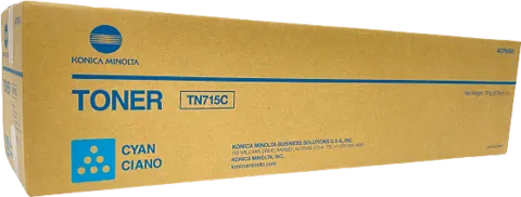 Original Konica Minolta TN-715C / ACP8450 Toner Cyan