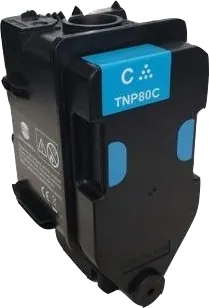 Original Konica Minolta TNP-80C / AAJW452 Toner Cyan