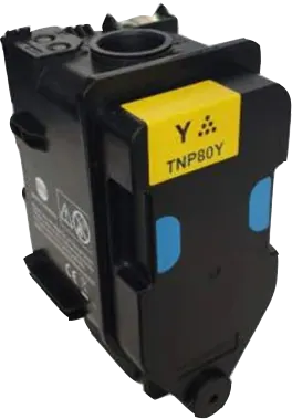Original Konica Minolta TNP-80Y / AAJW252 Toner Gelb