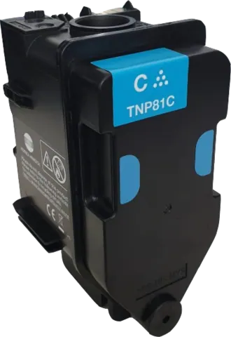 Original Konica Minolta TNP-81C / AAJW451 Toner Cyan