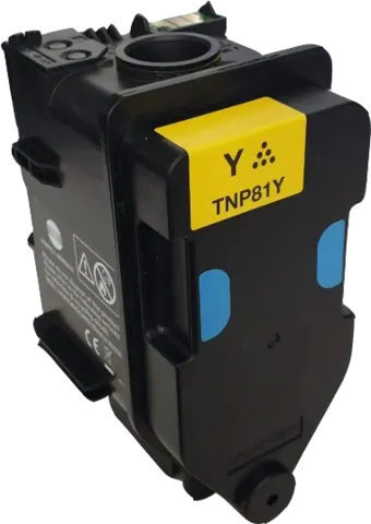 Original Konica Minolta TNP-81Y / AAJW251 Toner Gelb