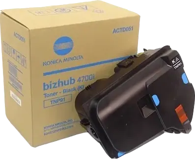 Original Konica Minolta TNP-91 / ACTD051 Toner Schwarz