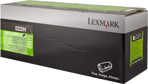 Original Lexmark 52D2H00 (522H) Toner Schwarz