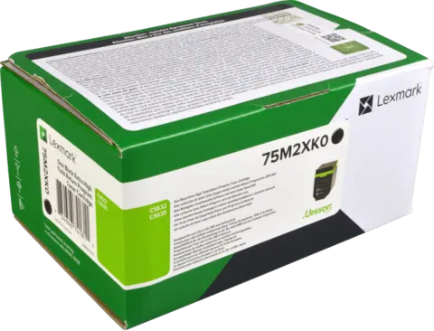 Original Lexmark 75M2XK0 / CS632/CX635 Toner Schwarz