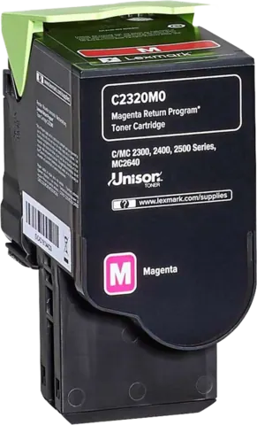 Original Lexmark C2320M0 Toner Magenta