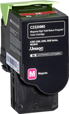Original Lexmark C232HM0 Toner Magenta