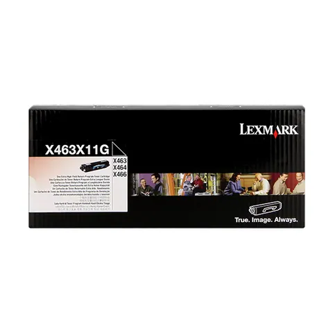 Original Lexmark X463X11G Toner Schwarz