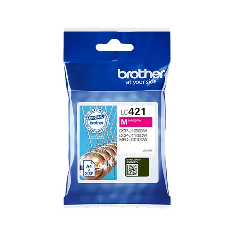 Original Brother LC-421M Druckerpatrone Magenta