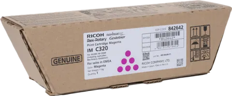 Original Ricoh IM C320 / 842642 Toner Magenta