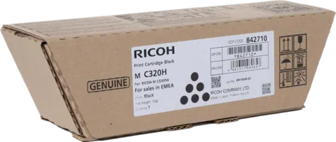 Original Ricoh M C320H / 842710 Toner Schwarz