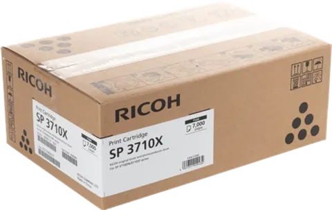 Original Ricoh SP 3710X (408285) Toner Schwarz