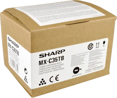 Original Sharp MX-C35TB Toner Schwarz