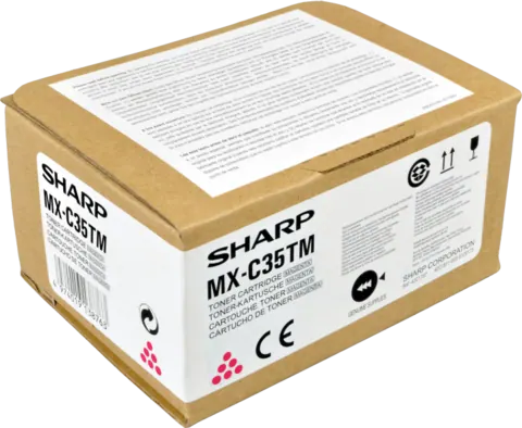 Original Sharp MX-C35TM Toner Magenta