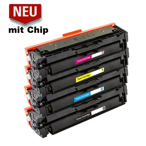 Kompatibel zu HP 415A (W2030A-W2033A) Toner Spar-Set (4 Stk.)