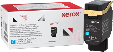 Original Xerox C320-325 / 006R04828 Toner Cyan  Hohe Kapazität