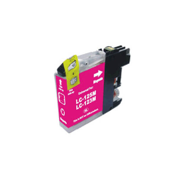 Kompatibel zu Brother LC-121 / LC-123M Tinte Magenta