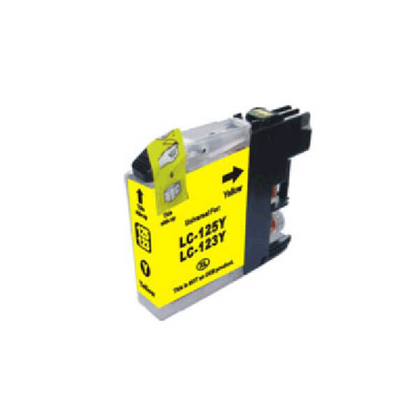 Kompatibel zu Brother LC-121 / LC-123Y Tinte Yellow