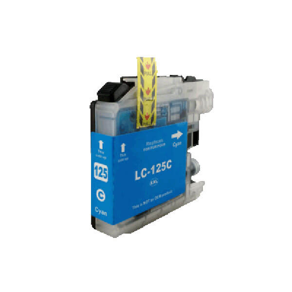 Kompatibel zu Brother LC-125 XL C Tinte Cyan