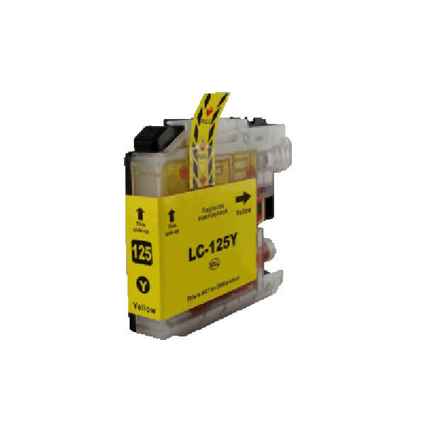 Kompatibel zu Brother LC-125 XL Y Tinte Yellow