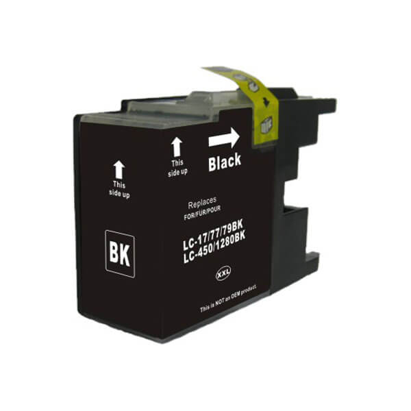 Kompatibel zu Brother LC-1280 XXL BK Tinte Black