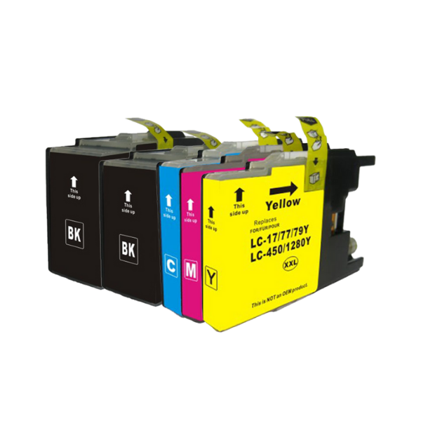 Kompatibel zu Brother LC-1280 XL Tinten Spar-Set (5 Stk.)