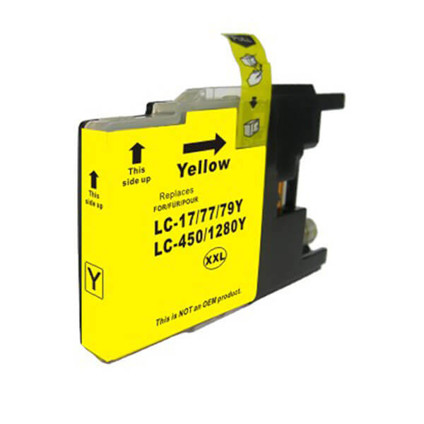 Kompatibel zu Brother LC-1280Y XL Tinte Yellow