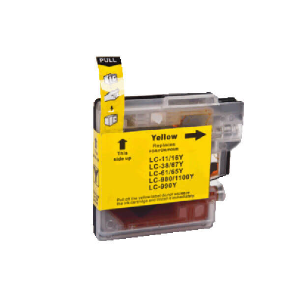Kompatibel zu Brother LC-980Y Tinte Yellow