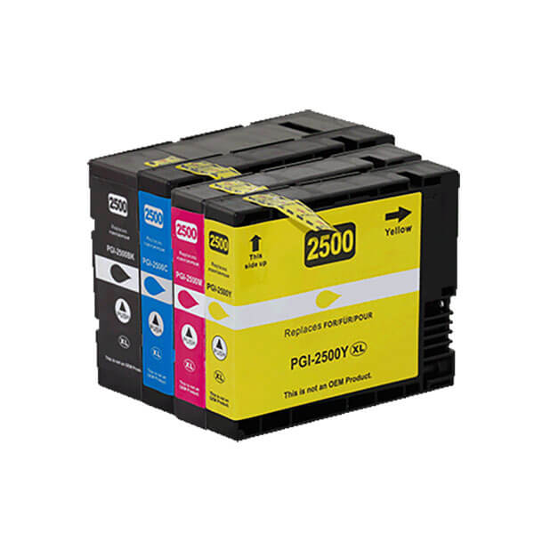 Kompatibel zu Canon PGI-2500 XL Tinten Spar-Set (4 Stk.)