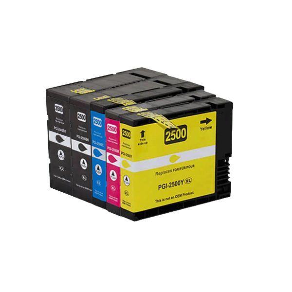 Kompatibel zu Canon PGI-2500 XL Tinten Spar-Set (5 Stk.)