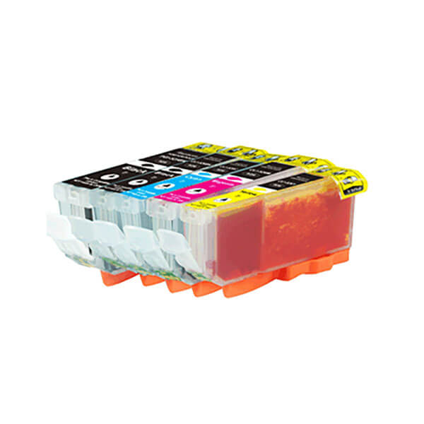 Kompatibel zu Canon PGI-525/CLI-526 Tinten Spar-Set (5 Stk.)