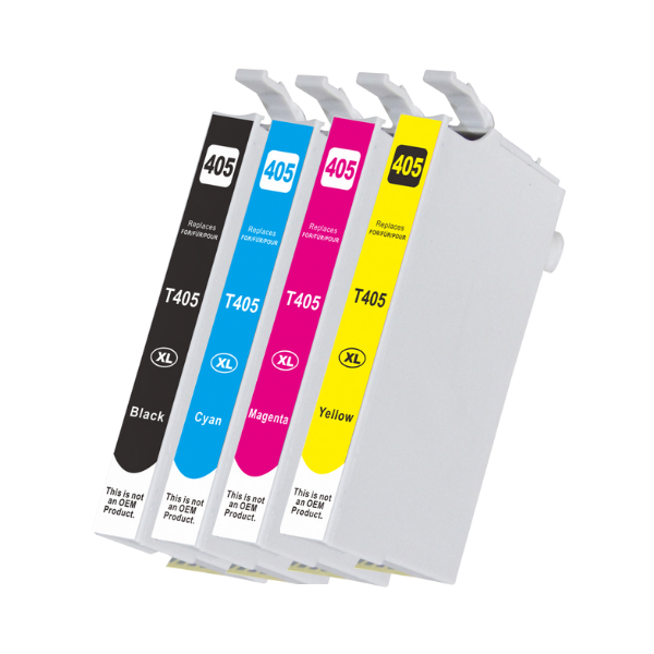 Kompatibel zu Epson 405XL (C13T05H64010) Druckerpatronen Spar-Set (4 Stk.)