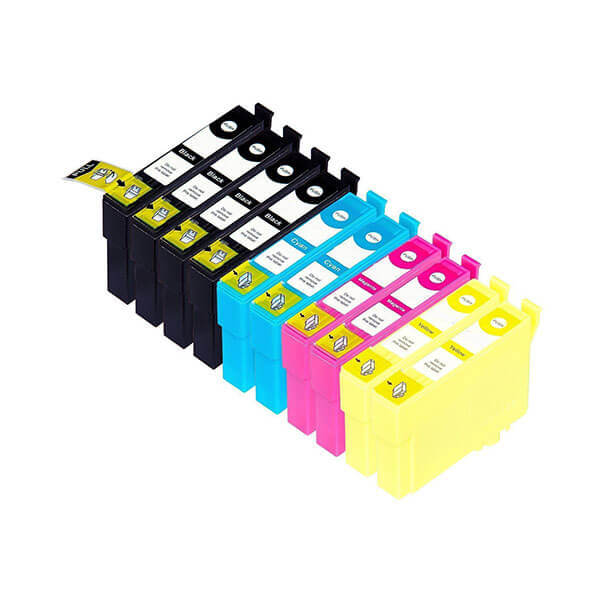 Kompatibel zu Epson (C13T12854511) T1285 Tintenpatrone Spar-Set 4BK,2C,2M,2Y (10 Stk.)