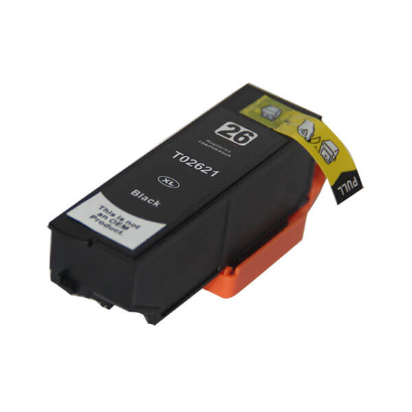 Kompatibel zu Epson T2621 / 26XL (C13T26214010) Tinte Black