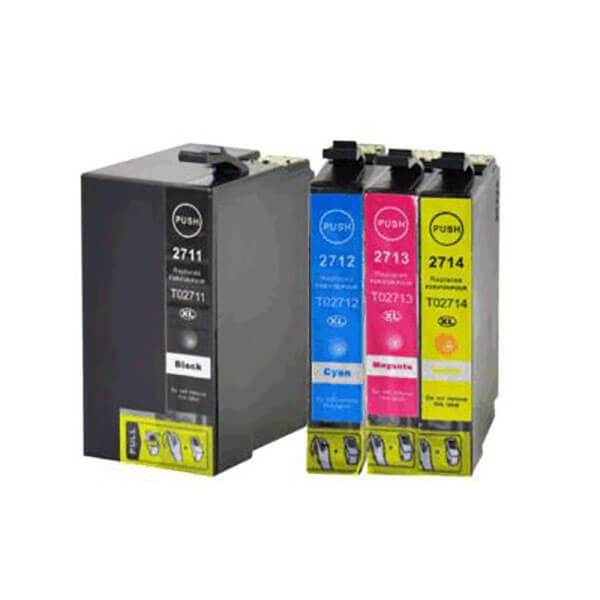 Kompatibel zu Epson T2711 / 27XL Tinten Spar-Set (4 Stk.)