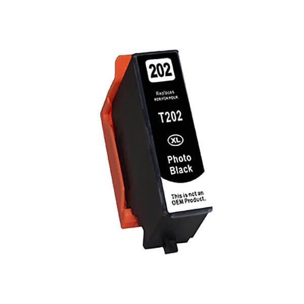 Kompatibel zu Epson 202XL Tinten Patrone Schwarz Foto