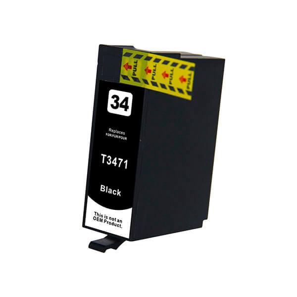 Kompatibel zu Epson 34XL / T3471 (C13T34714010) Tinte Schwarz