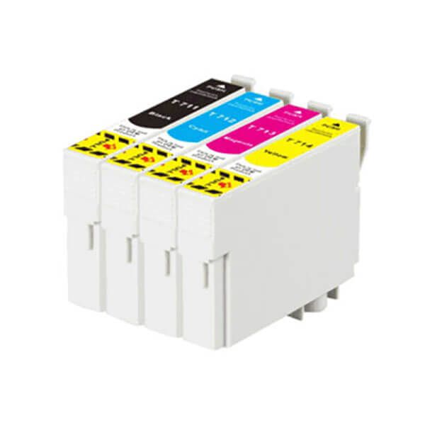 Kompatibel zu Epson T0715 Spar Set 4BK,2C,2M,2Y (10 Stk.)