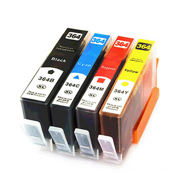 Kompatibel zu HP 364 XL Tinten Spar-Set (4 Stk.)