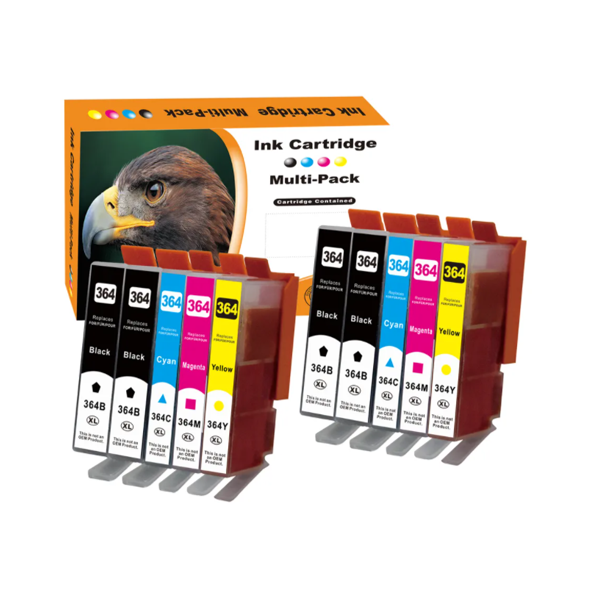 Kompatibel zu HP 364 XL Tinten Spar-Set (10 Stk.)