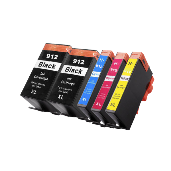 Kompatibel zu HP 912XL  Druckerpatronen Spar-Set 5 Stk.