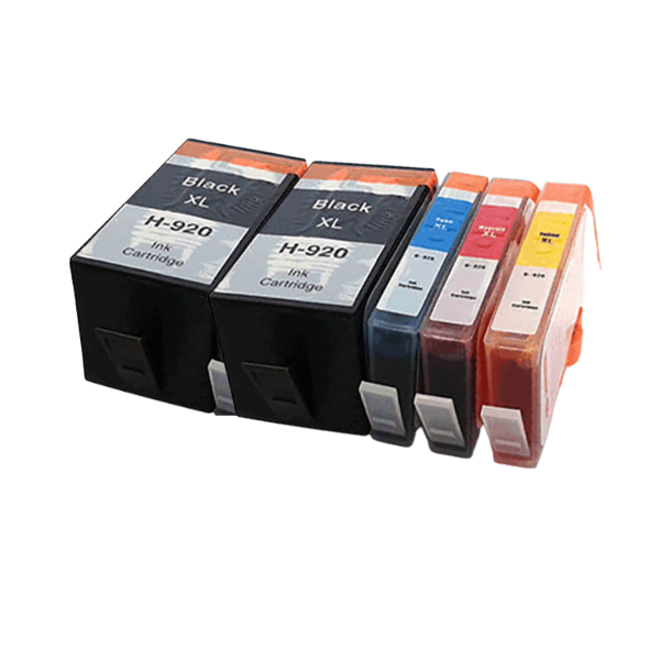 Kompatibel zu HP 920 XL Tinten Spar-Set (5 Stk.)
