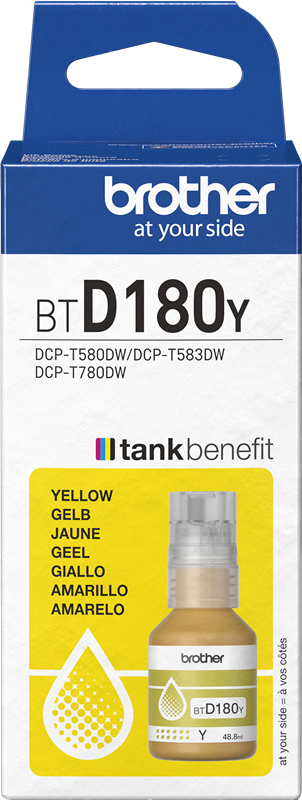 Original Brother BTD-180Y Druckerpatrone Gelb