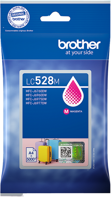 Original Brother LC528M Druckerpatrone Magenta